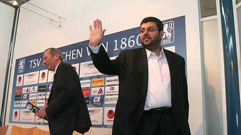 Das Verhältnis zwischen Insvestor Hasan Ismaik (r.) und Hep Monatzeder ist vergiftet.