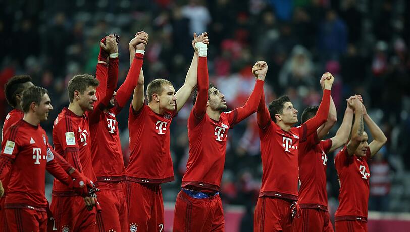 Feiern wollen die Bayern am Liebsten schon am Wochenende. In der Auswärtspartie in Gladbach könnte der FCB Herbstmeister werden.