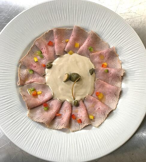 Ein Vitello tonnato.