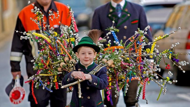 Palmbuschen spielen am Wochenende in St. Wolfgang eine wichtige Rolle. Palmbuschen spielen am Wochenende in St. Wolfgang eine wichtige Rolle.