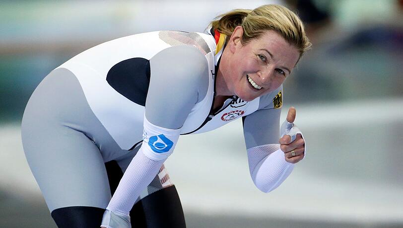 Eisschnellläuferin Claudia Pechstein wird zum achten Mal an Olympischen Winterspielen teilnehmen.