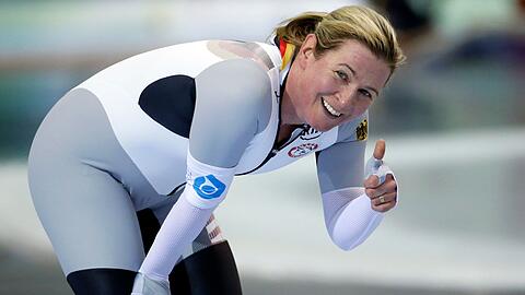 Eisschnellläuferin Claudia Pechstein wird zum achten Mal an Olympischen Winterspielen teilnehmen.