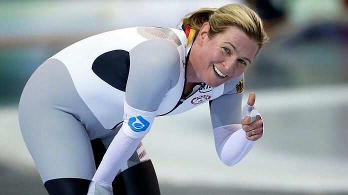Eisschnellläuferin Claudia Pechstein wird zum achten Mal an Olympischen Winterspielen teilnehmen.