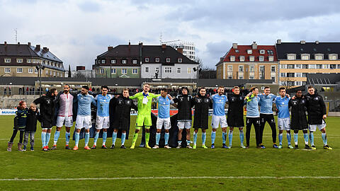 Erlebten ein durchwachsenes Jahr: Die Spieler des TSV 1860 München.