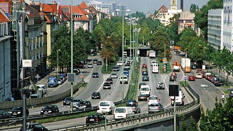 Neuhausen kann jubeln: die Feinstaubmeile an der Landshuter Allee wird wohl das nächste große Tunnelprojekt.