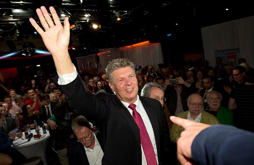 Die SPD feiert am Oberanger den Strahlenden Sieger! Die Bilder!
