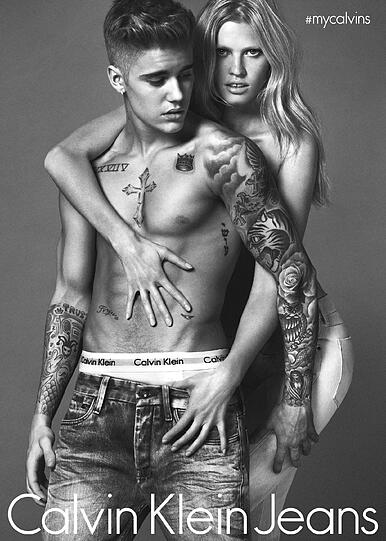 Justin Bieber für Calvin Klein