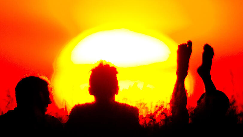 Die Temperaturen klettern auf 35 Grad - und vielerorts sogar höher. Die Temperaturen klettern auf 35 Grad - und vielerorts sogar höher.