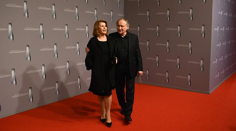 Schauspielerin Senta Berger mit Ehemann und Regisseur Michael Verhoeven