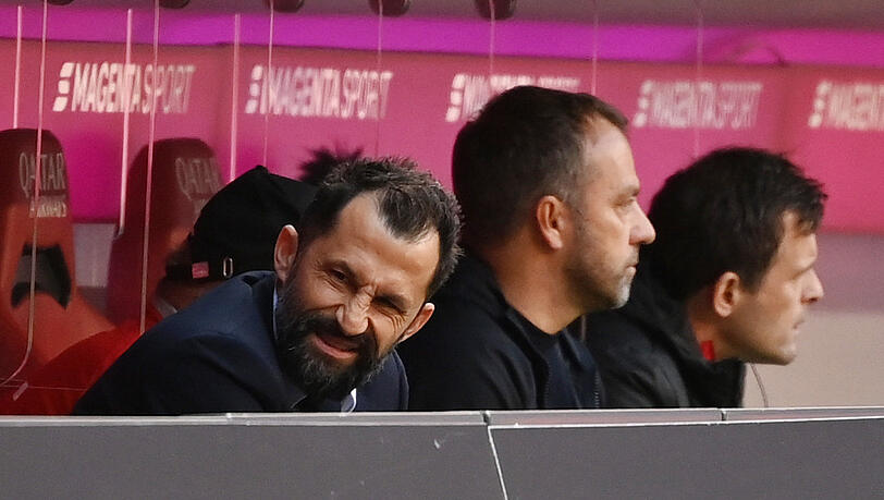 Nicht die besten Freunde: Hasan Salihamidzic (l.) und Hansi Flick. Nicht die besten Freunde: Hasan Salihamidzic (l.) und Hansi Flick.