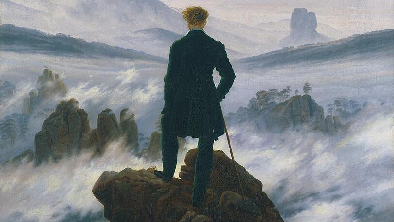 Der berühmte "Wanderer über dem Nebelmeer" steht im Zentrum der großen Caspar-David-Friedrich-Ausstellung in der Hamburger Kunsthalle. Allerdings muss man sich noch bis Dezember 2023 gedulden. Der berühmte "Wanderer über dem Nebelmeer" steht im Zentrum der großen Caspar-David-Friedrich-Ausstellung in der Hamburger Kunsthalle. Allerdings muss man sich noch bis Dezember 2023 gedulden.