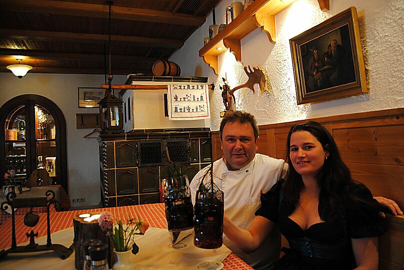 Die Neuen im Bartewirt an der Kreuzstraße: Norbert Huber und Jessica Schumann.