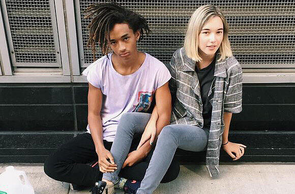Jaden Smith steht zu seiner Langfinger-Freundin Sarah Snyder.