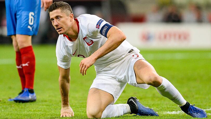 Kapitän der polnischen Nationalmannschaft: Robert Lewandowski.(Archivbild)