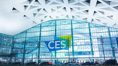 Im Las Vegas Convention Center in Winchester findet mit der CES eine der weltgrößten Elektronikfachmessen statt.