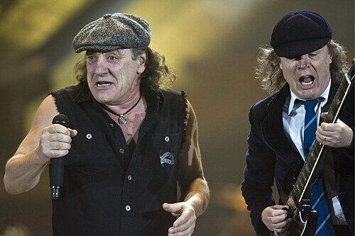 Die "Hells Bells" hören nicht auf zu klingeln: ACDC auf Black Ice Welttournee.