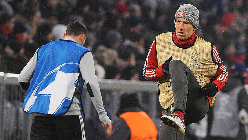 Selten nur Ersatz: Arjen Robben beim FC Bayern.