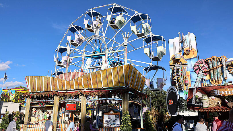 Das Russenrad ist schon seit 100 Jahren auf der Wiesn.