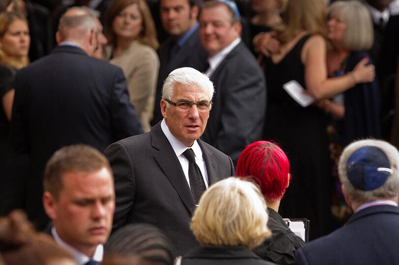 ...war Vater Mitch Winehouse...