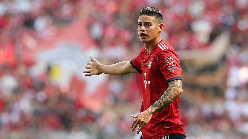 Ist zwei Jahre an den FC Bayern ausgeliehen: James Rodríguez.