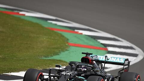 Lewis Hamilton stellte einen neuen Streckenrekord in Silverstone auf.