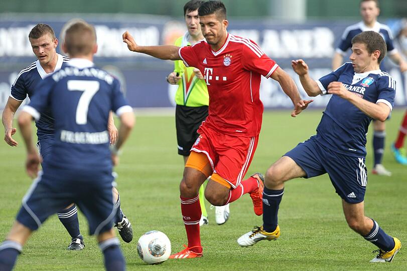 Die besten Szenen vom Testspiel der Bayern gegen die Paulaner Traumelf.