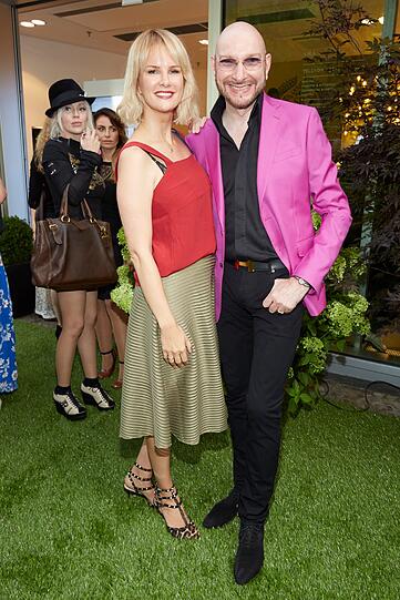 Monica Ivancan und Ralf Morgenstern