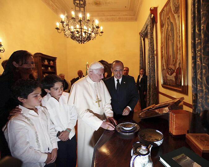 Papst Benedict XVI in Mexiko - sehen Sie hier die Bilder...