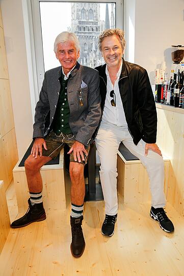 Frederic Meisner und Timothy Peach