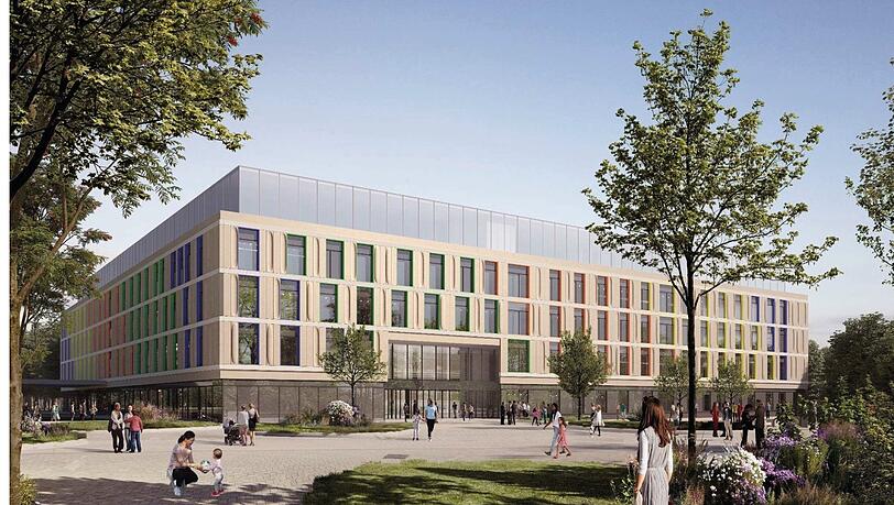 So soll das Neue Hauner 2029 aussehen – eine hochmoderne Kinder- und Jugendklinik mit 196 Betten. So soll das Neue Hauner 2029 aussehen – eine hochmoderne Kinder- und Jugendklinik mit 196 Betten.