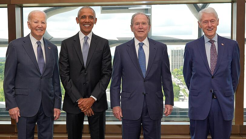 Die Zeit vor Trump - ehemalige US-Präsidenten (Archivbild). Die Zeit vor Trump - ehemalige US-Präsidenten (Archivbild).