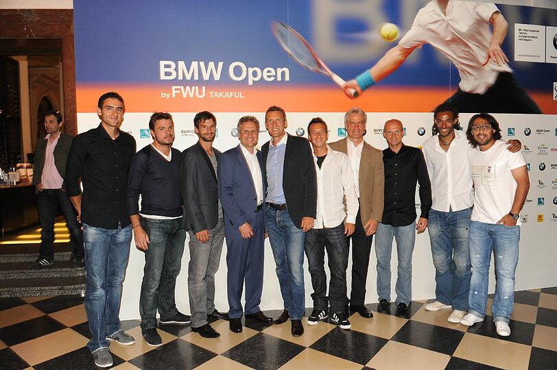 Promi-Aufgalopp bei der BMW Open Players Night. Die Bilder vom Event in München.