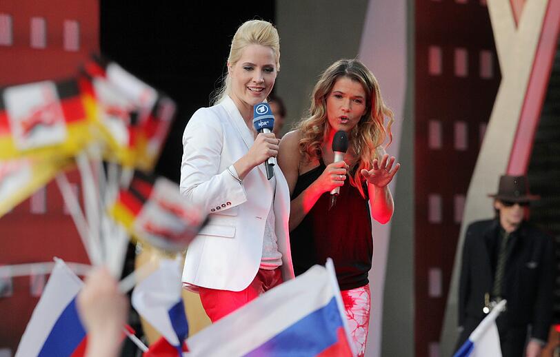 &bdquo;Europe is watching you&ldquo;. Für ihre mutigen Worte bekam
Engelke zustimmenden Applaus von den rund 5.000 Grand-Prix-Fans.