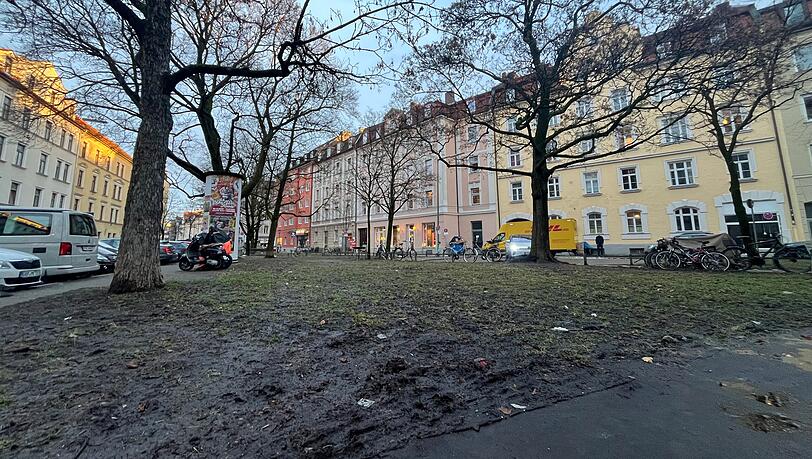 Hier soll&rsquo;s sch&ouml;ner
werden: Das Gr&uuml;ndreieck zwischen
Apianstra&szlig;e und Clemensstra&szlig;e soll zur &bdquo;Begegnungsoase&ldquo; umgebaut
werden.