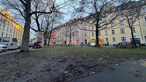 Hier soll&rsquo;s sch&ouml;ner
werden: Das Gr&uuml;ndreieck zwischen
Apianstra&szlig;e und Clemensstra&szlig;e soll zur &bdquo;Begegnungsoase&ldquo; umgebaut
werden.