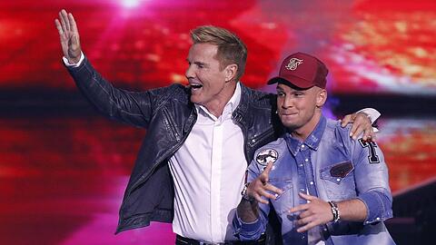 Dieter Bohlen (l.) und Pietro Lombardi sitzen in der neuen "DSDS"-Jury.