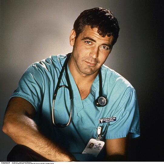 Sexy Clooney: Er war nicht in allen 15 Staffeln bei Emergency Room dabei - lange lief die Serie trotzdem. Ab Oktober 1995 konnten Frauen aus Deutschland diesen Beau anschmachten.
