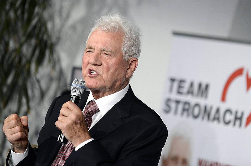 Mit 81 nochmal was neues: der Unternehmer Frank Stronach.