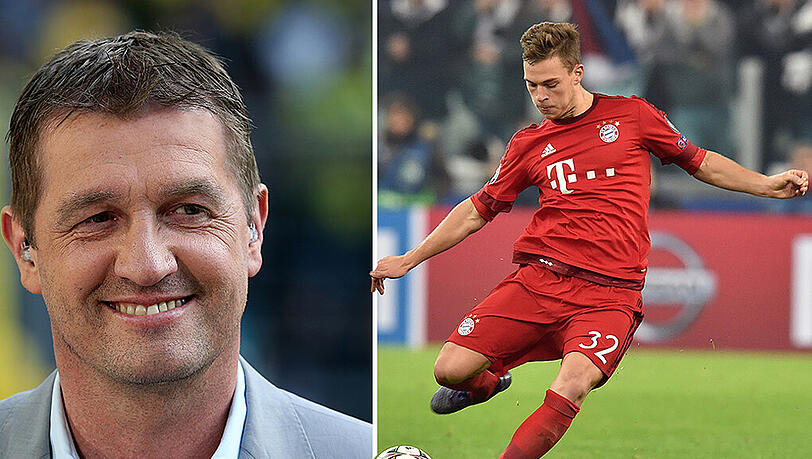 „Das Thema Nationalmannschaft sehe ich bei Kimmich noch nicht“, sagt Strunz über Bayerns Jungstar. „Das Thema Nationalmannschaft sehe ich bei Kimmich noch nicht“, sagt Strunz über Bayerns Jungstar.