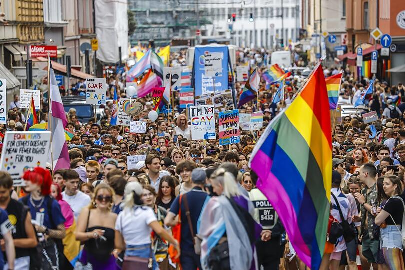 180 Gruppen haben im vergangenen Jahr an der CSD-Parade teilgenommen, heuer sinds noch einmal mehr.