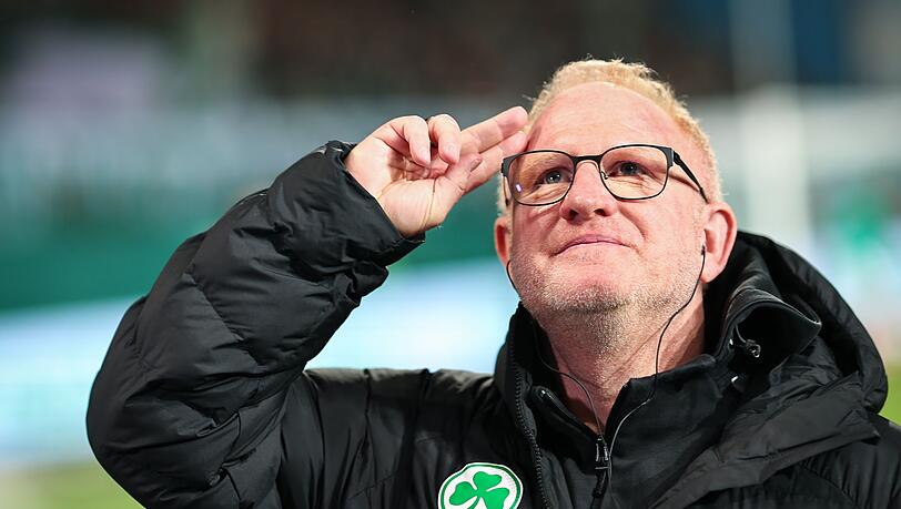 Fürths Trainer Heiko Vogel blickt zuversichtlich in den Saison-Endspurt. Fürths Trainer Heiko Vogel blickt zuversichtlich in den Saison-Endspurt.