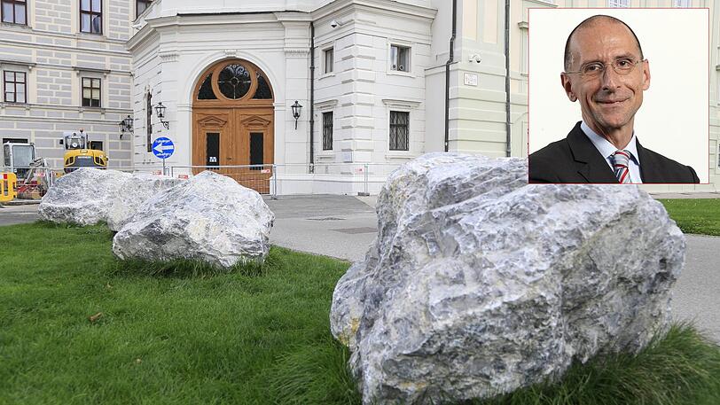 Die Konkurrenten um das Kanzleramt in Wien legten sich im Wahlkampf jede Menge Steine in den Weg. Politikwissenschaftler Peter Filzmaier (kl. Bild) dazu im AZ-Interview.