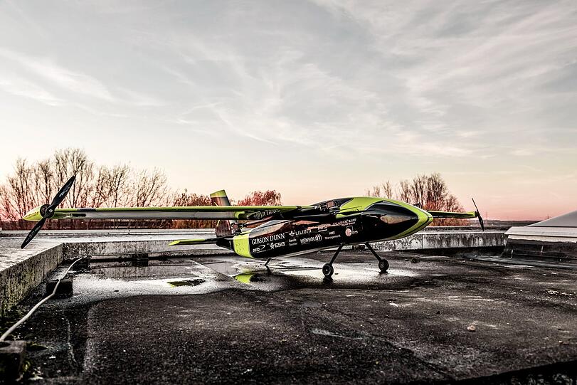 Silencio Gamma, das vorläufige Endprodukt aus fast drei Jahren Entwicklung. Das nächste Modell soll acht statt vier Propeller haben.