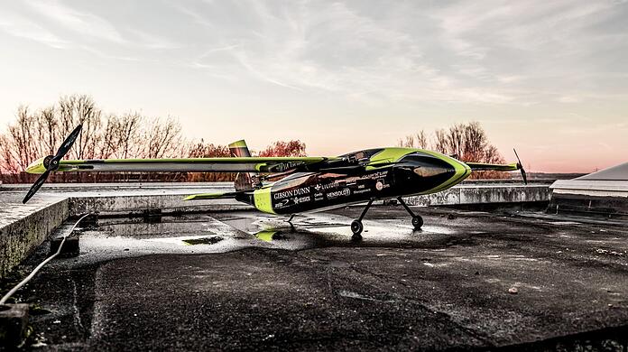 Silencio Gamma, das vorläufige Endprodukt aus fast drei Jahren Entwicklung. Das nächste Modell soll acht statt vier Propeller haben.