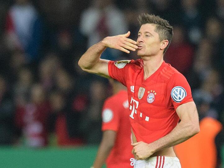 Robert Lewandowski, Stürmer beim FC Bayern München und polnischer Nationalspieler. Foto: Matthias Balk/Archivbild