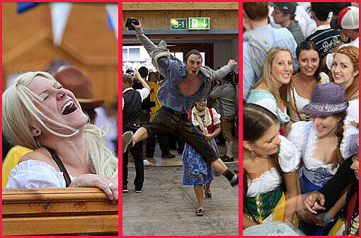 Endlich geht es wieder los: Sehen Sie hier die besten Bilder des 1. Wiesntages 2011. Das Warten vor dem Zelt, der Einlass, das Warten auf die erste Maß und natürlich lauter schöne Mädels