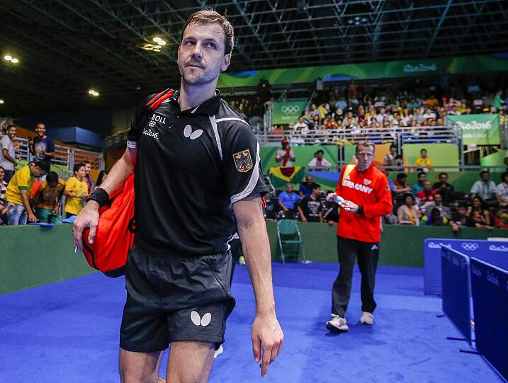 "Ich bin mit mir im Reinen, habe mir nichts vorzuwerfen", sagt Timo Boll nach seinem Ausscheiden im Olympia-Einzelwettbewerb.