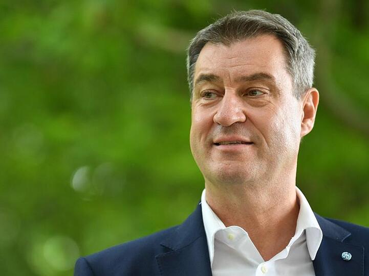 Markus Söder (CSU), Ministerpräsident von Bayern, bei einer Pressekonferenz. Foto: Lino Mirgeler/Archivbild