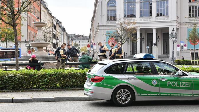 Die Polizei ist oft am Gärtnerplatz unterwegs.