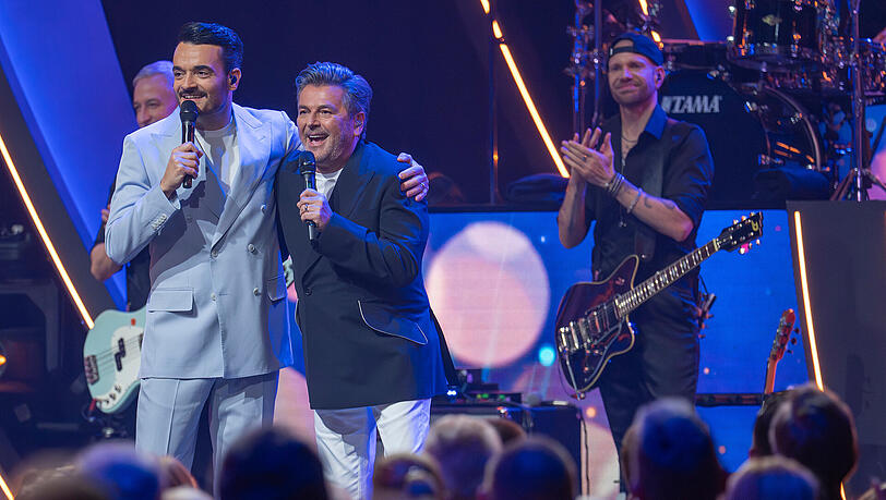 Thomas Anders feierte in der "Giovanni Zarrella Show" sein 40-Jähriges Bühnenjubiläum. Thomas Anders feierte in der "Giovanni Zarrella Show" sein 40-Jähriges Bühnenjubiläum.